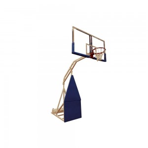 Стойка баскетбольная мобильная складная с гидравлическим механизмом (вынос 1,6м)